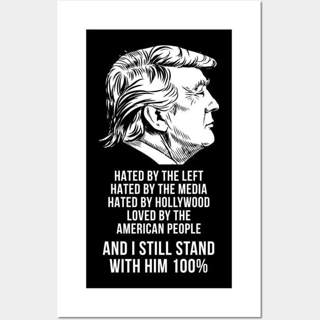 Donald Trump 45 2020 President Cool Pro Republicans Wall Art by cedricchungerxc